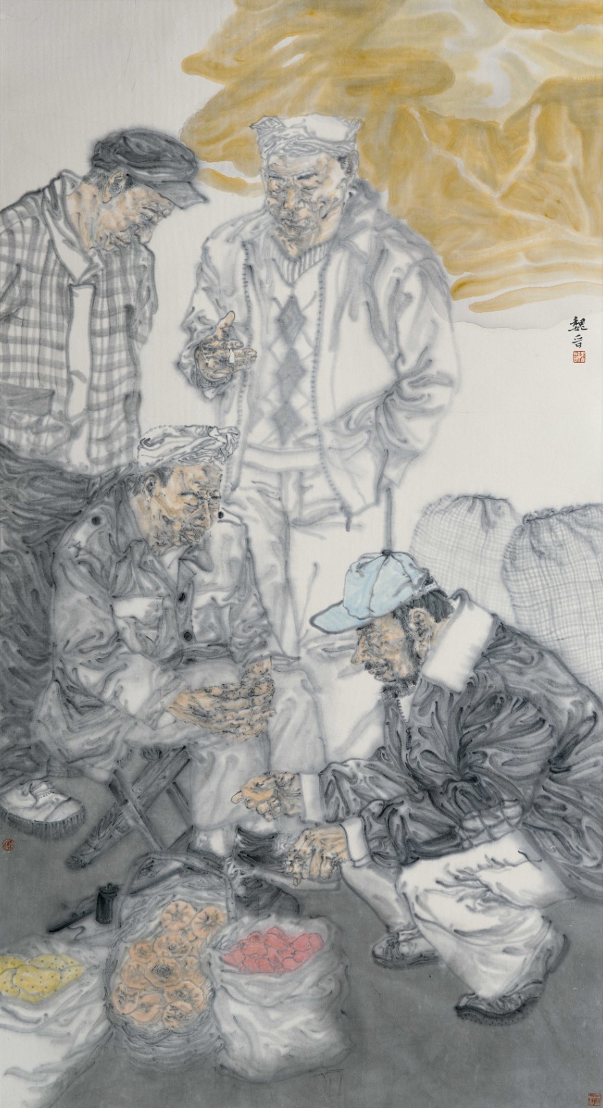 南通书法国画研究院画家魏晋获第五届“悲鸿精神”中国画 油画展优秀作品奖1_new.jpg